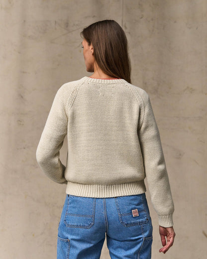 Filson Special Offer / Women's Cotton Crewneck Sweater - Natural
