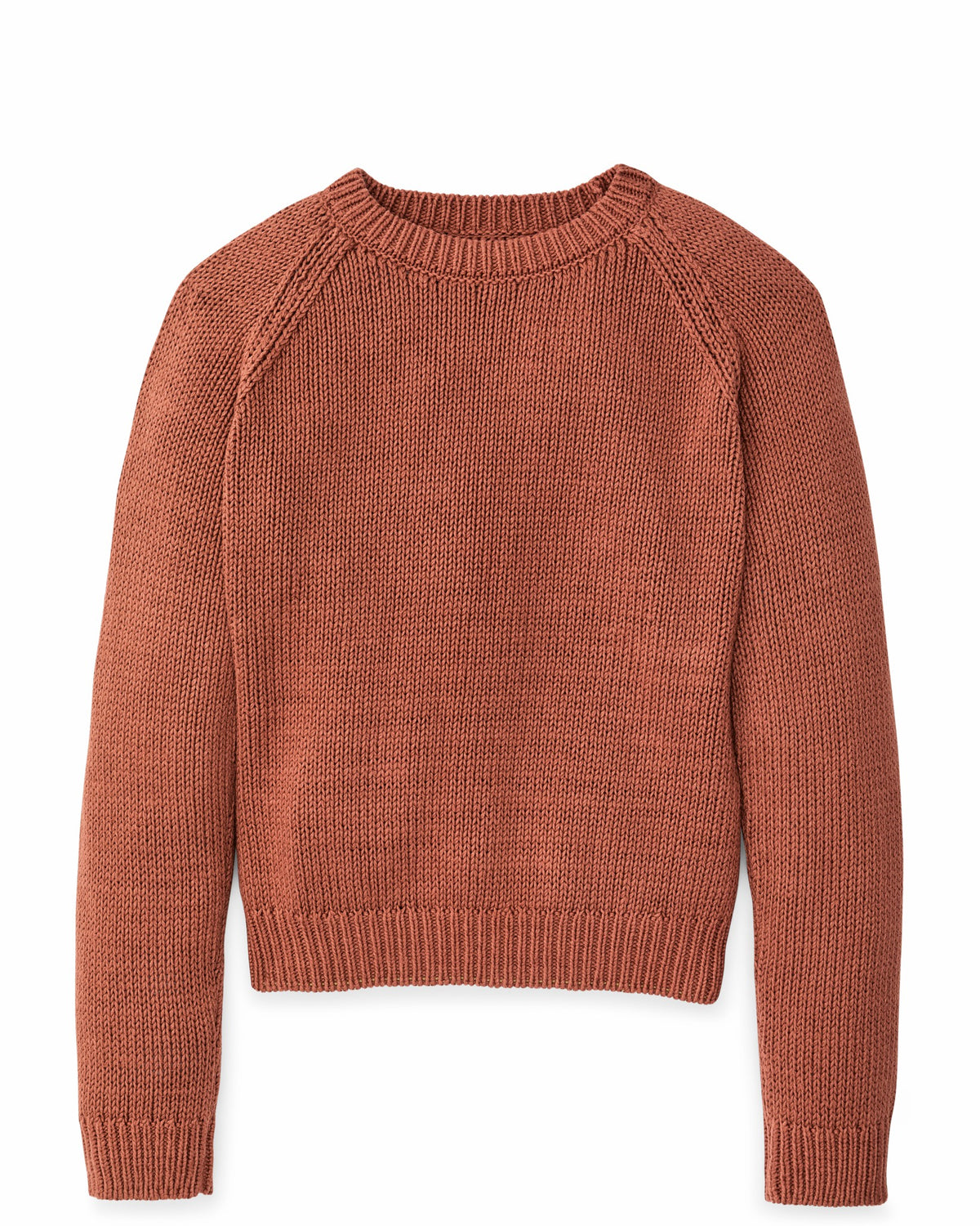 Filson Featured / Women's Cotton Crewneck Sweater - Copper Brown