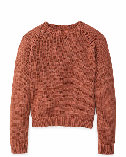 Filson Featured / Women's Cotton Crewneck Sweater - Copper Brown