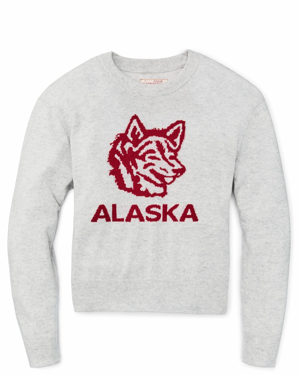 Filson Smart Buy / Women's Graphic Wool Sweater - Heather Gray