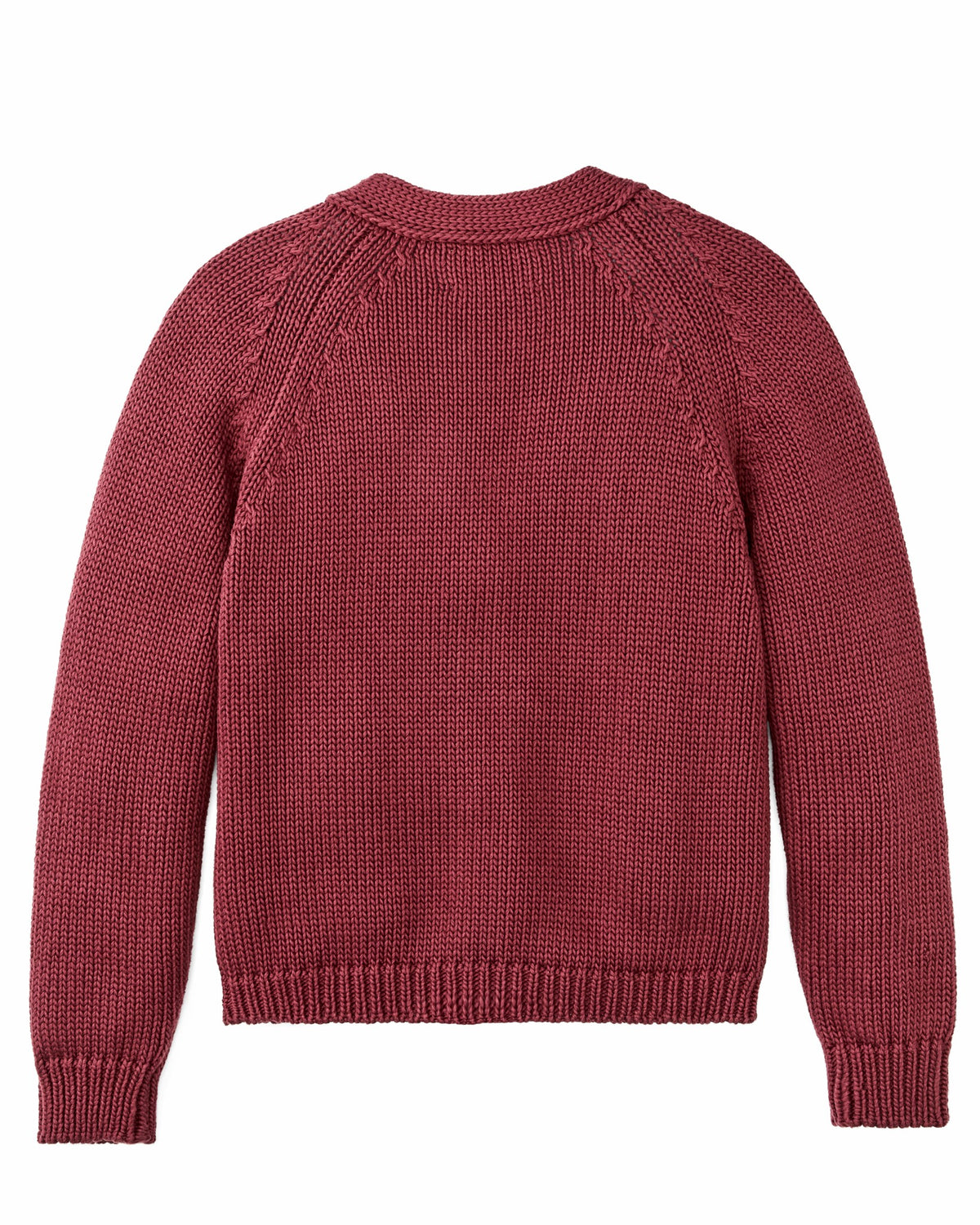 Filson Smart Buy / Women's Rustic Cotton Cardigan - Burgundy