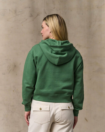 Filson Discount / Women's French Terry Half-zip Hoodie - Light Forest