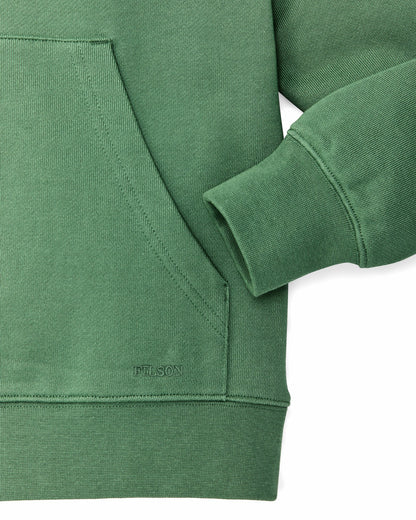 Filson Discount / Women's French Terry Half-zip Hoodie - Light Forest