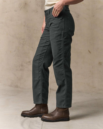 Filson Premium / Women's Field Double-Front Pants - Faded Black