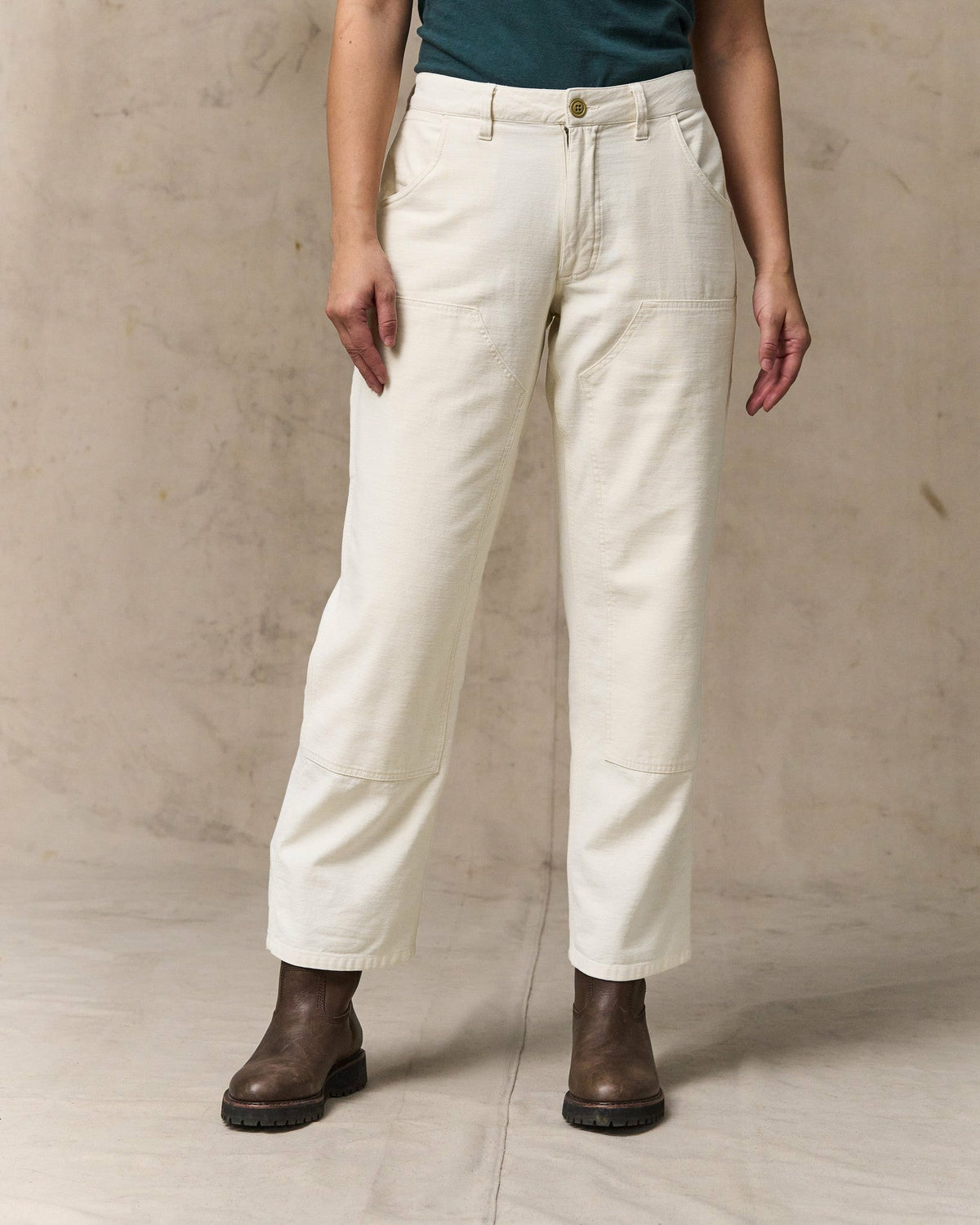 Filson Popular / Women's Field Double-Front Pants - Natural Seed