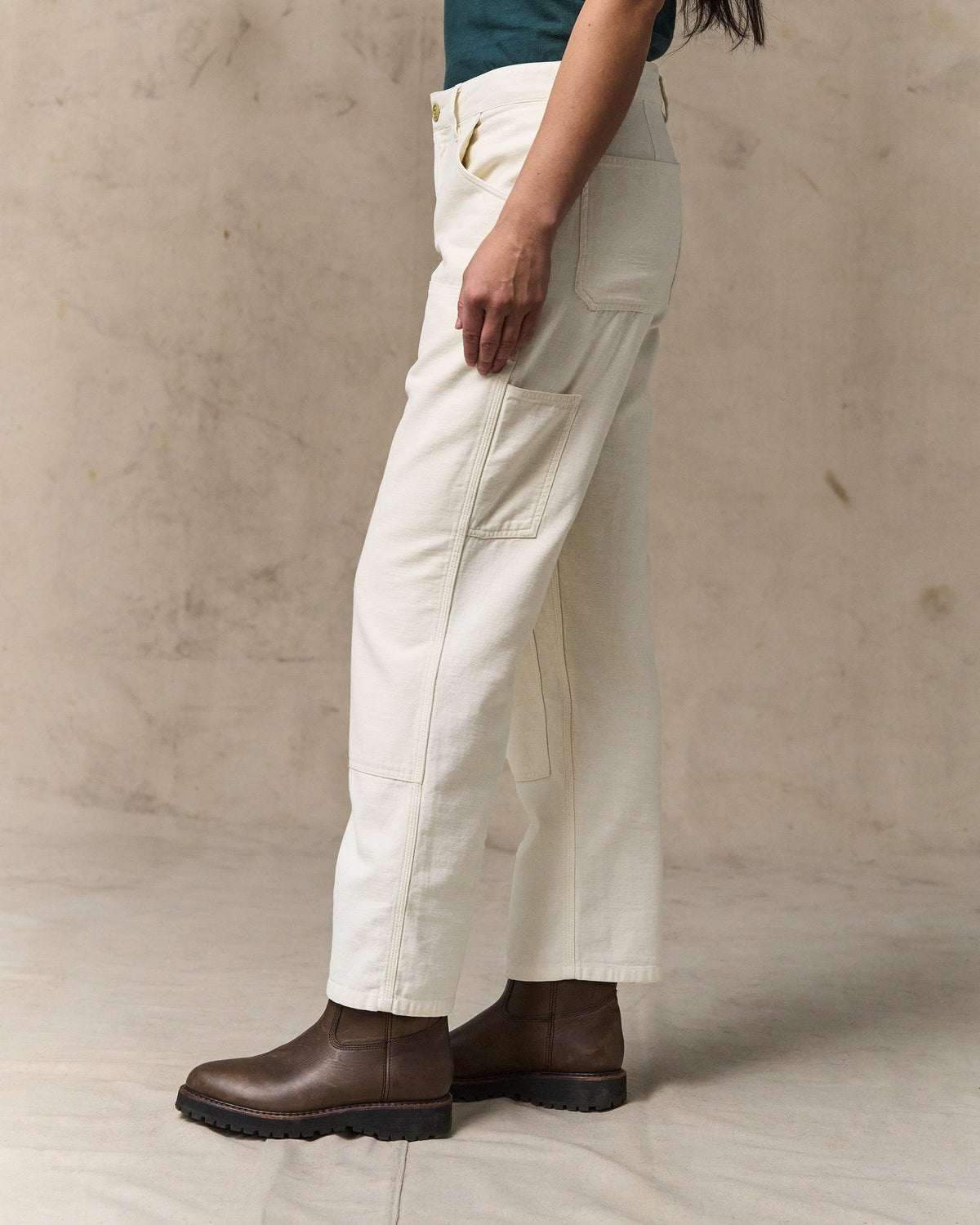 Filson Popular / Women's Field Double-Front Pants - Natural Seed