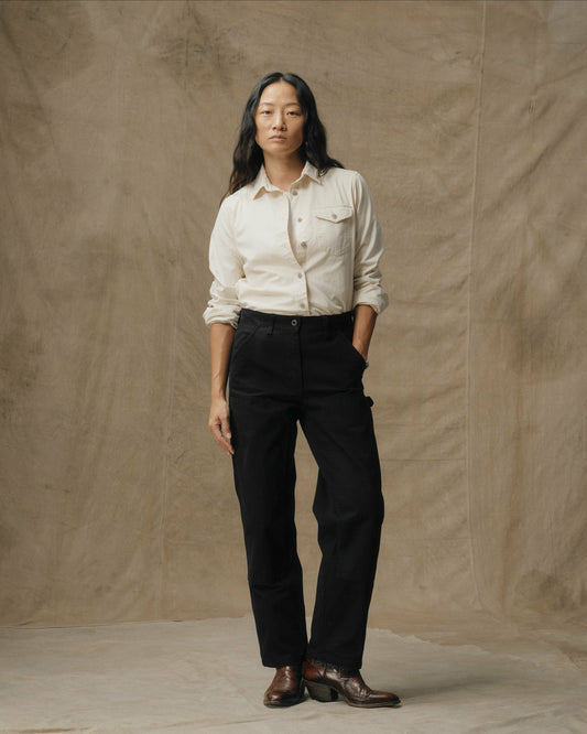 Filson Latest / Women's Canvas Work Pants - Faded Black