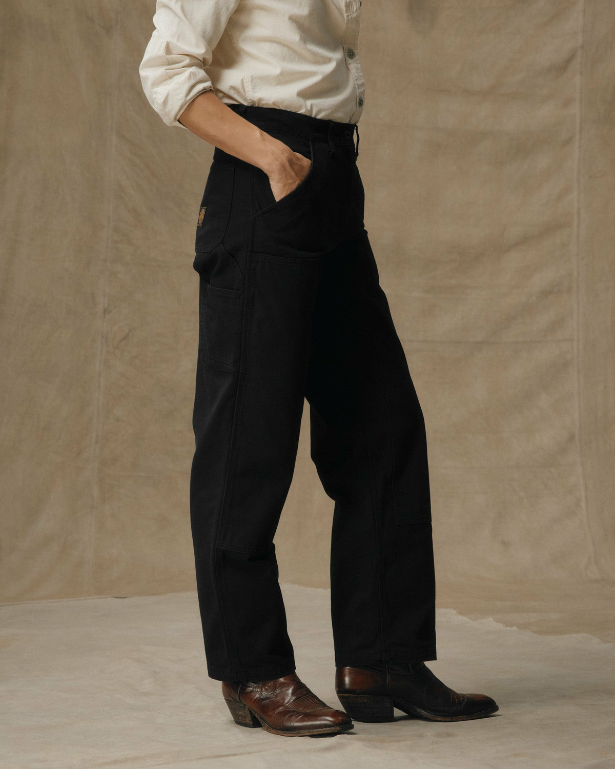Filson Latest / Women's Canvas Work Pants - Faded Black