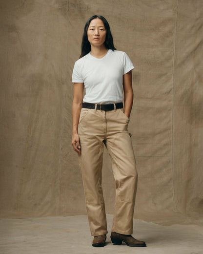 Filson Quality / Women's Canvas Work Pants - Natural