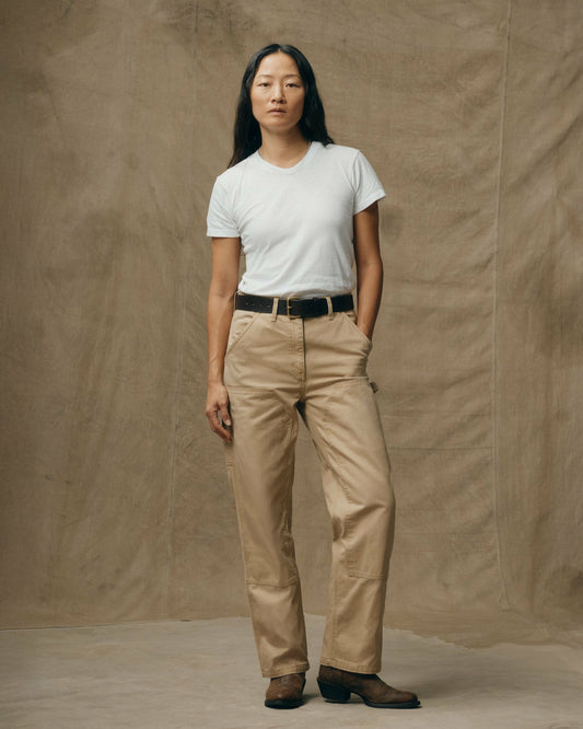 Filson Quality / Women's Canvas Work Pants - Natural