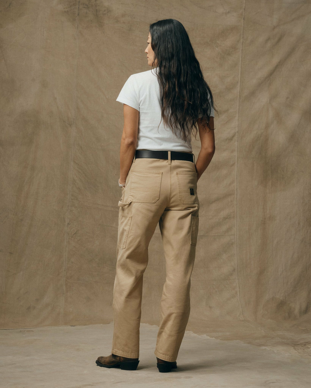 Filson Quality / Women's Canvas Work Pants - Natural