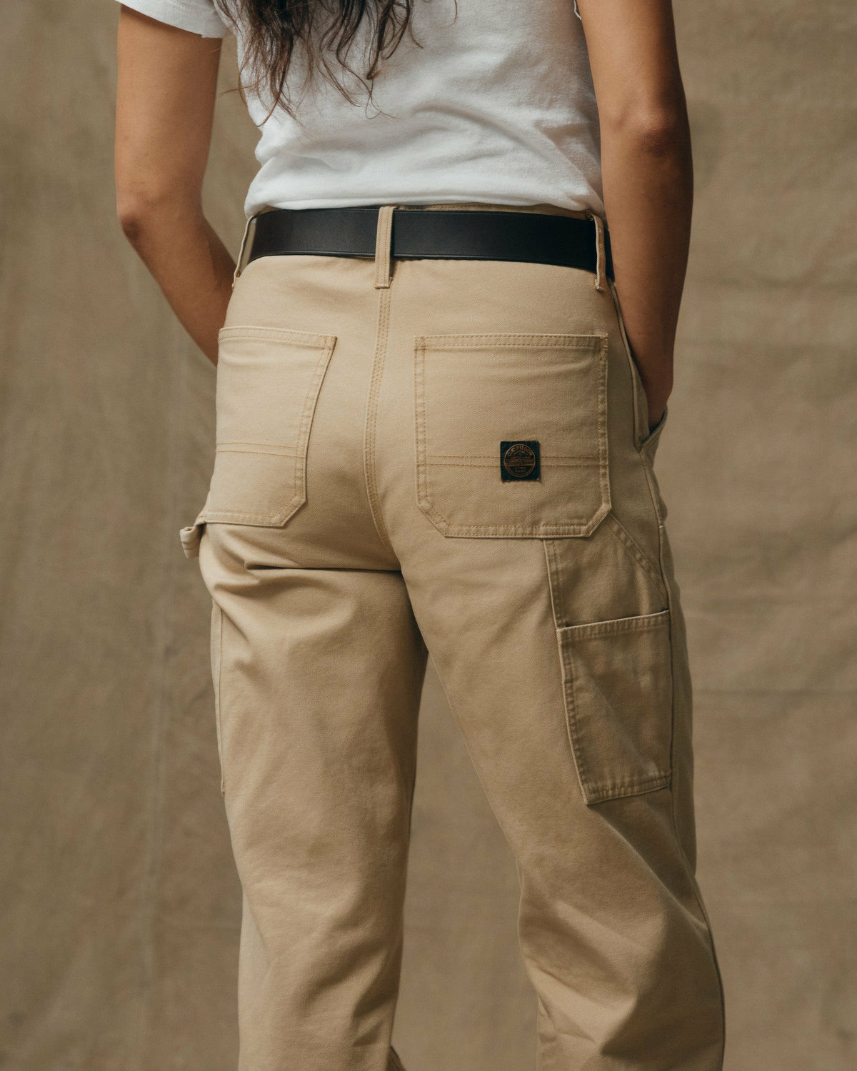 Filson Quality / Women's Canvas Work Pants - Natural