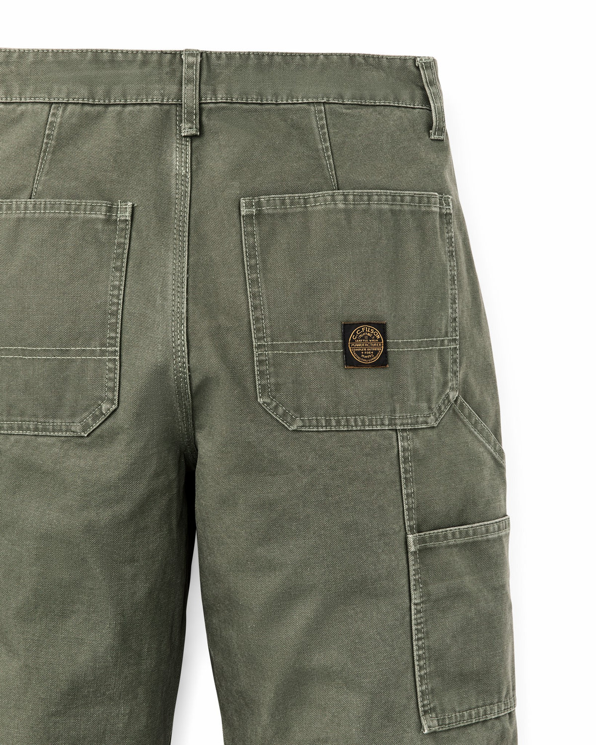Filson Latest / Women's Canvas Work Pants - Dark Olive