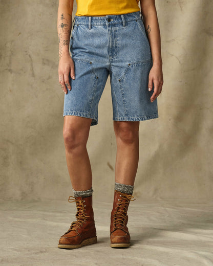 Filson Recommended / Women's 11-oz. Denim Work Shorts - Medium Indigo