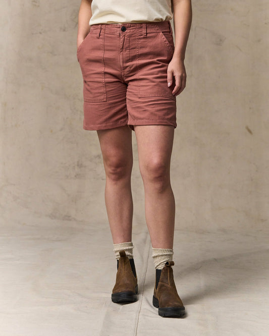 Filson Essential / Women's Field Supply Shorts - Mahogany