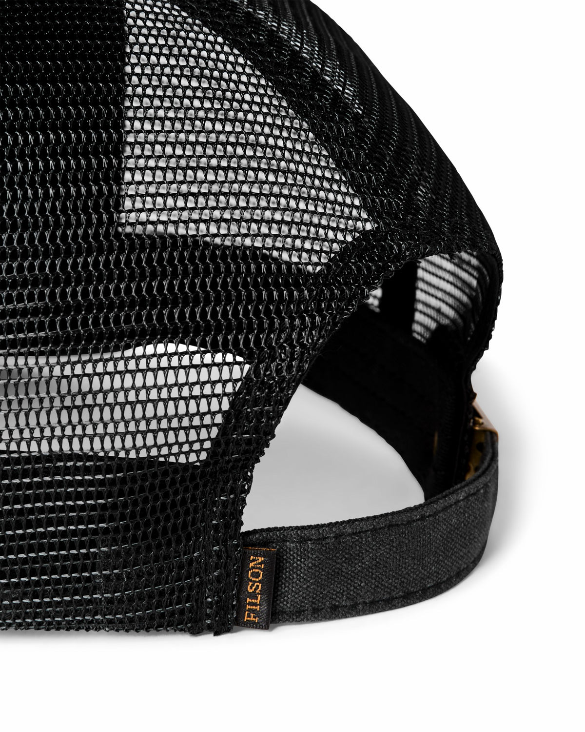 Filson Trusted / Scenic Waxed Logger Mesh Cap - Black