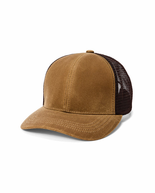 Filson Recommended / Tin Cloth Logger Mesh Cap - Dark Tan