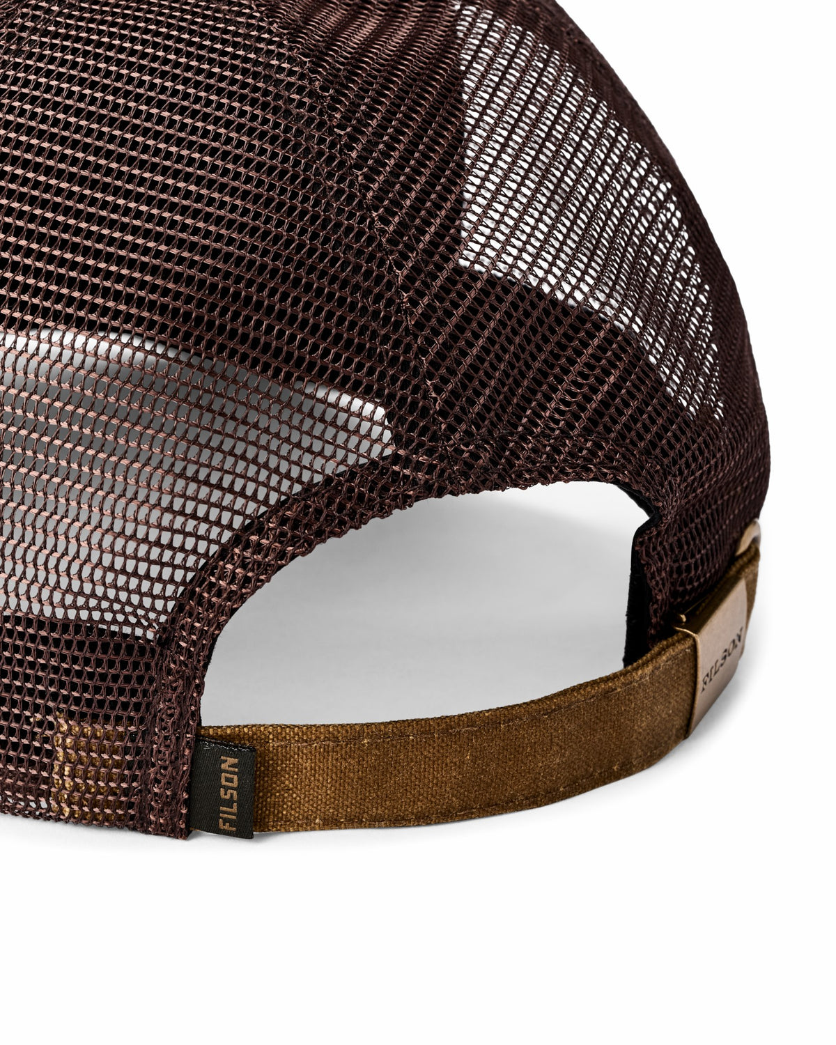 Filson Recommended / Tin Cloth Logger Mesh Cap - Dark Tan