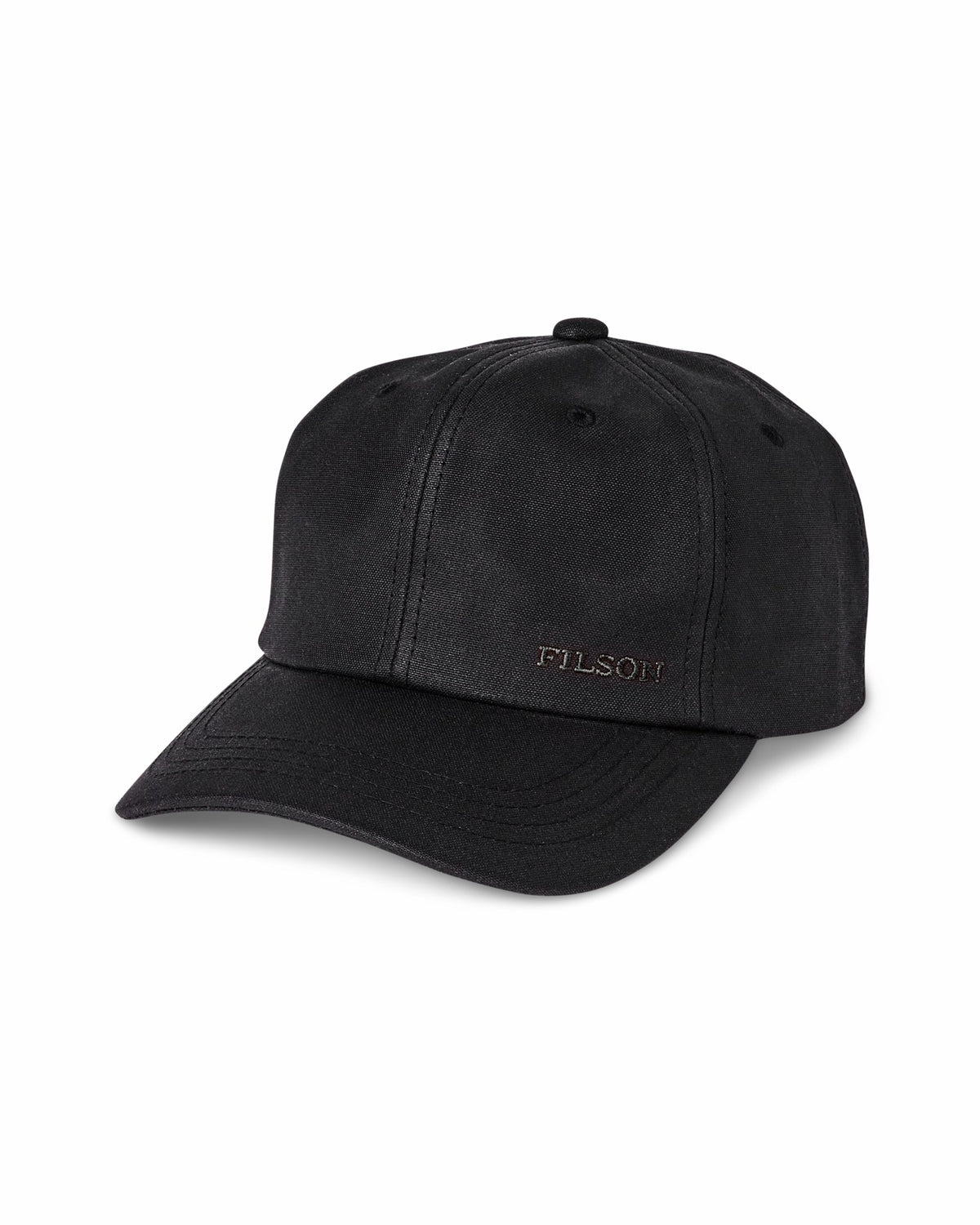 Filson Signature / Waxed Low-Profile Logger Cap - Black