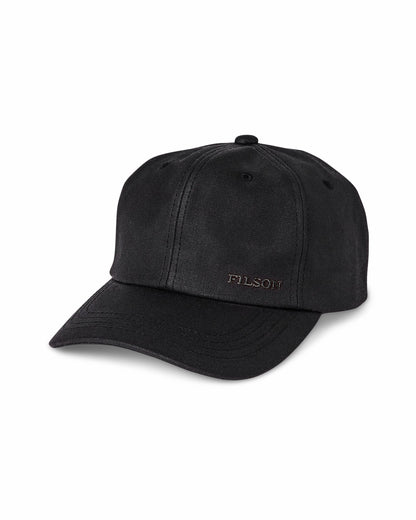 Filson Signature / Waxed Low-Profile Logger Cap - Black