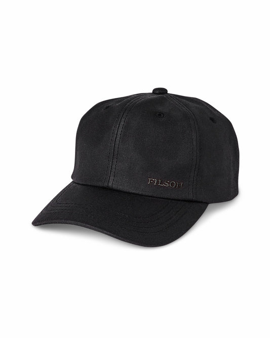 Filson Signature / Waxed Low-Profile Logger Cap - Black