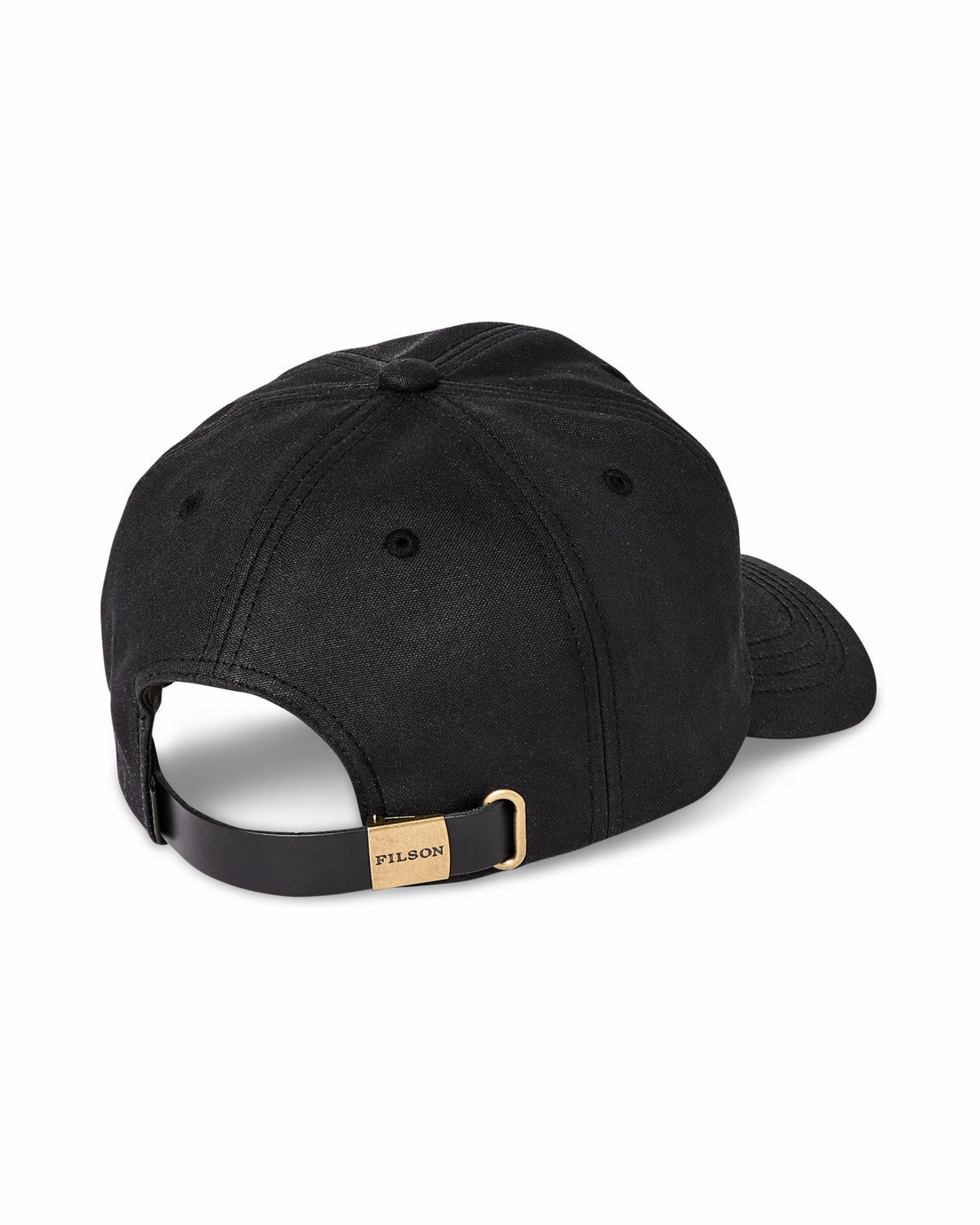Filson Signature / Waxed Low-Profile Logger Cap - Black