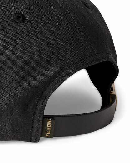 Filson Signature / Waxed Low-Profile Logger Cap - Black