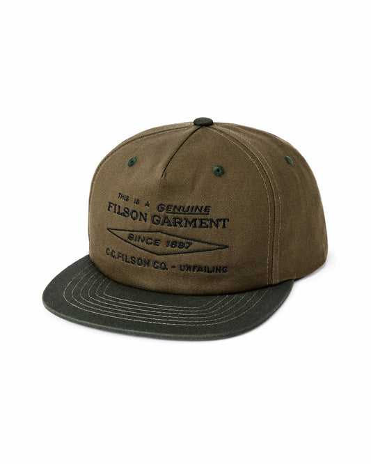 Filson Signature / Diamond Trucker Cap - Olive