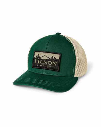 Filson Special Offer / Scenic Logger Mesh Cap - Pine / Brown