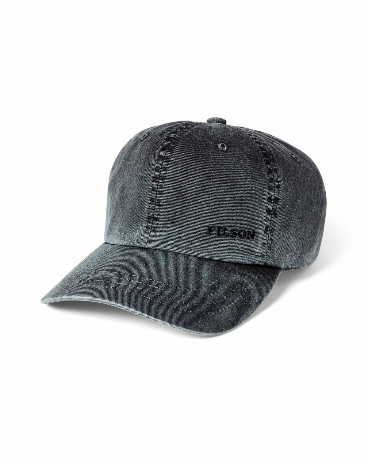 Filson Recommended / Washed Low-profile Logger Cap - Washed Charcoal