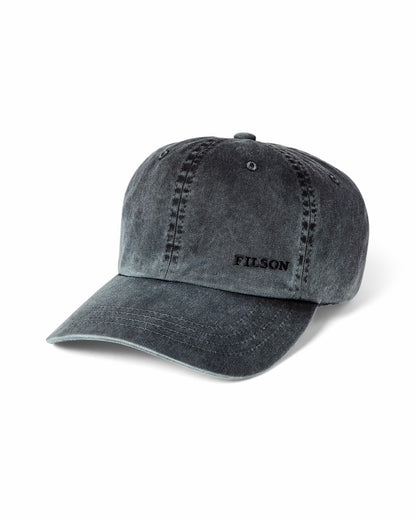 Filson Recommended / Washed Low-profile Logger Cap - Washed Charcoal