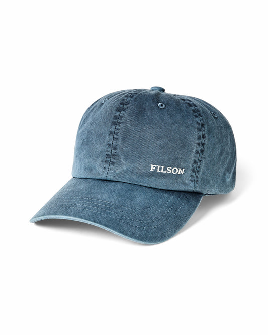 Filson Everyday / Washed Low-profile Logger Cap - Washed Blue