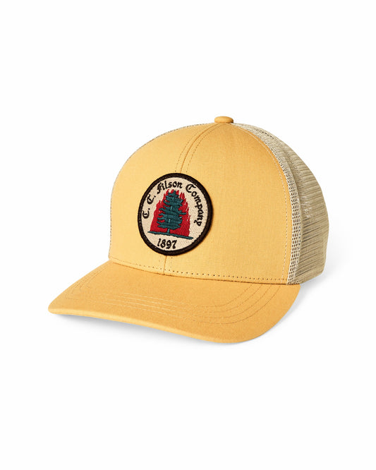 Filson Premium / Wildfire Logger Mesh Cap - Vintage Gold