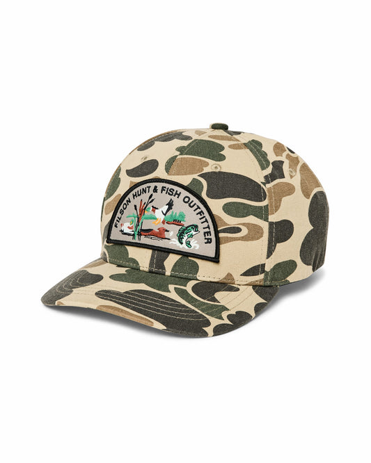 Filson Premium / Logger Cap - Tan Camo / Hunt Fish