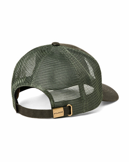 Filson Deals / Logger Mesh Cap - Otter Green / Hunt Fish