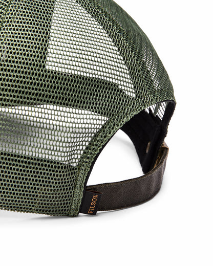 Filson Deals / Logger Mesh Cap - Otter Green / Hunt Fish