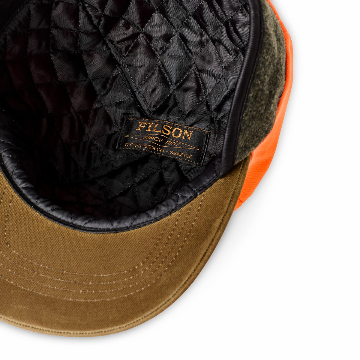 Filson Top Pick / Insulated Blaze/tin Cloth Cap