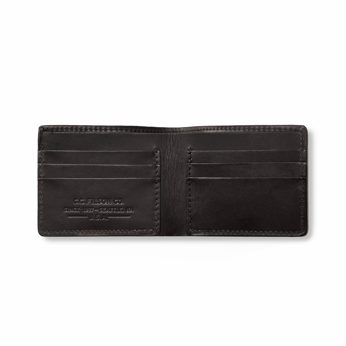Filson Latest / Bridle Leather Bi-fold Wallet - Brown Leather