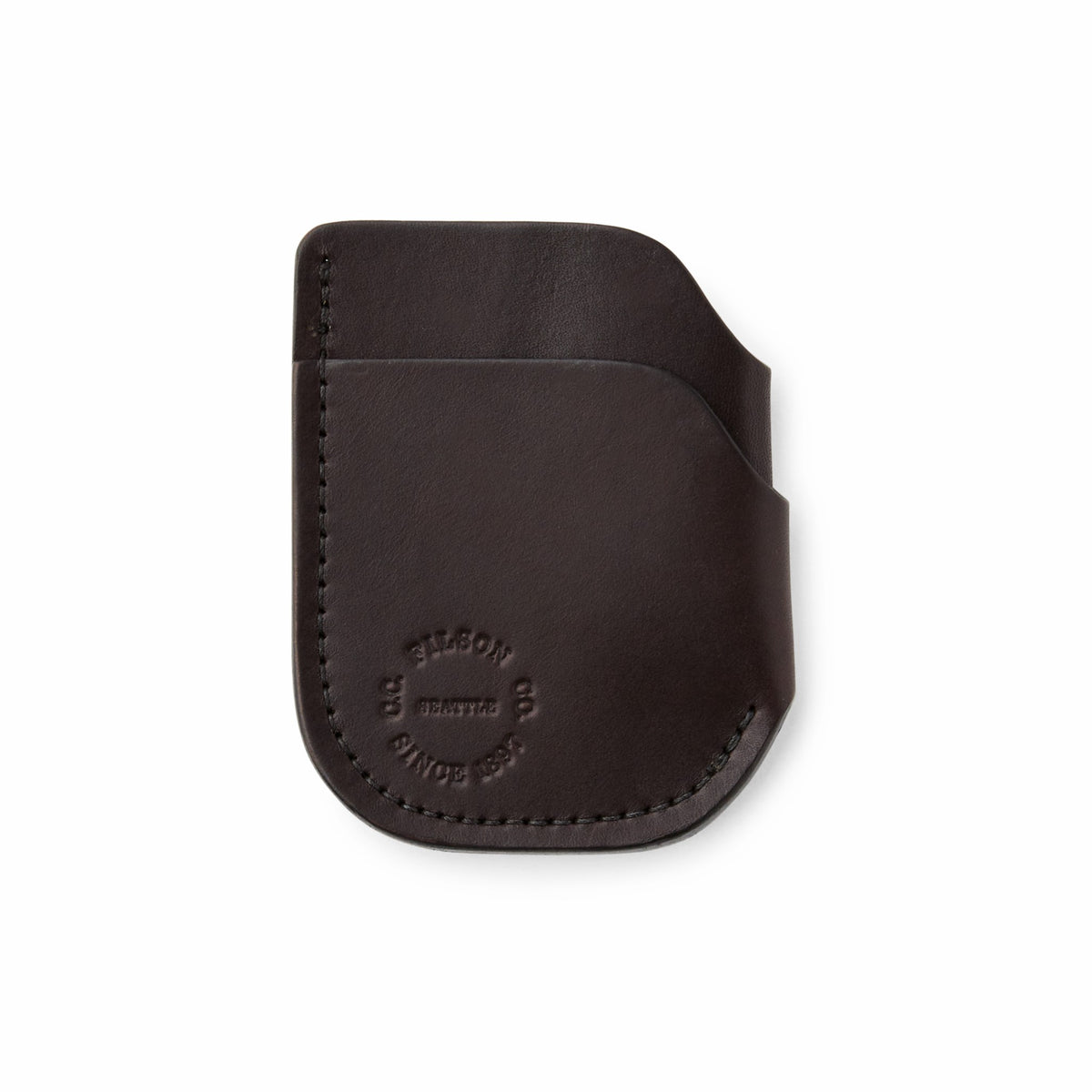 Filson Great Value / Bridle Leather Front Pocket Cash & Card Case - Brown Leather