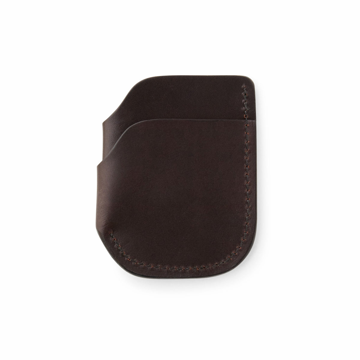 Filson Great Value / Bridle Leather Front Pocket Cash & Card Case - Brown Leather