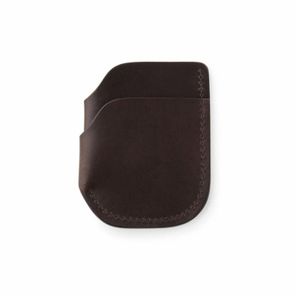 Filson Great Value / Bridle Leather Front Pocket Cash & Card Case - Brown Leather