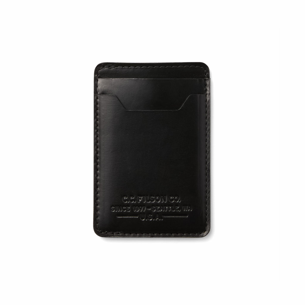 Filson Best Seller / Filson Leather Card Case - Black
