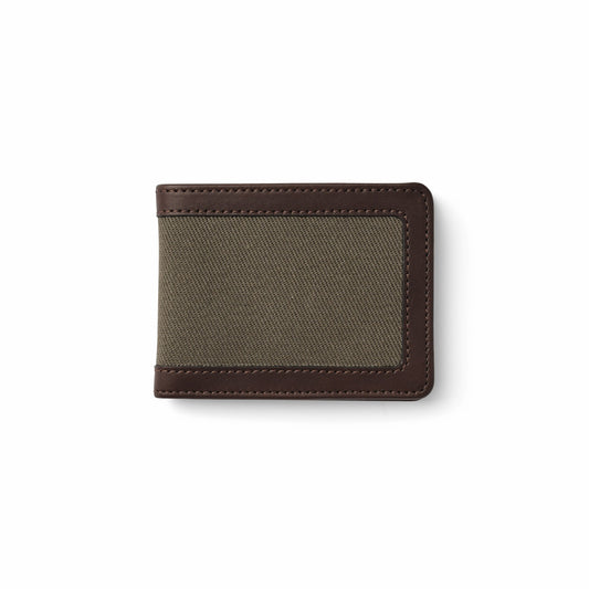 Filson Trusted / Rugged Twill Outfitter Wallet - Otter Green