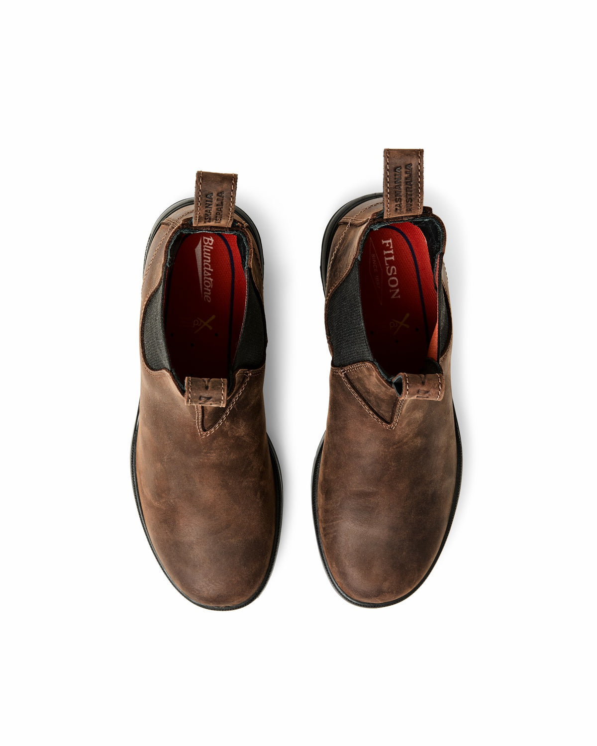 Filson Recommended / #2536 Filson X Blundstone Teak Chelsea Boot - Teak