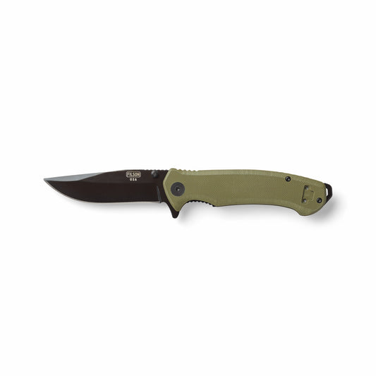 Filson Featured / Assisted Opening Knife - Olive/black