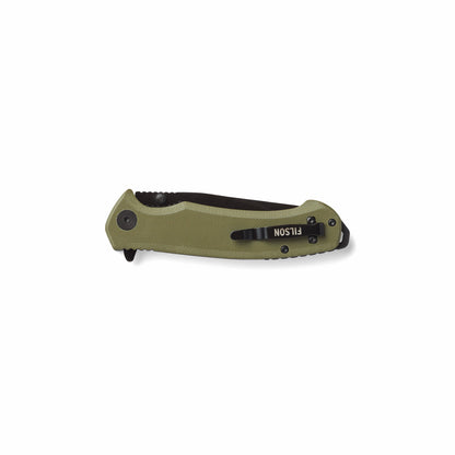 Filson Featured / Assisted Opening Knife - Olive/black