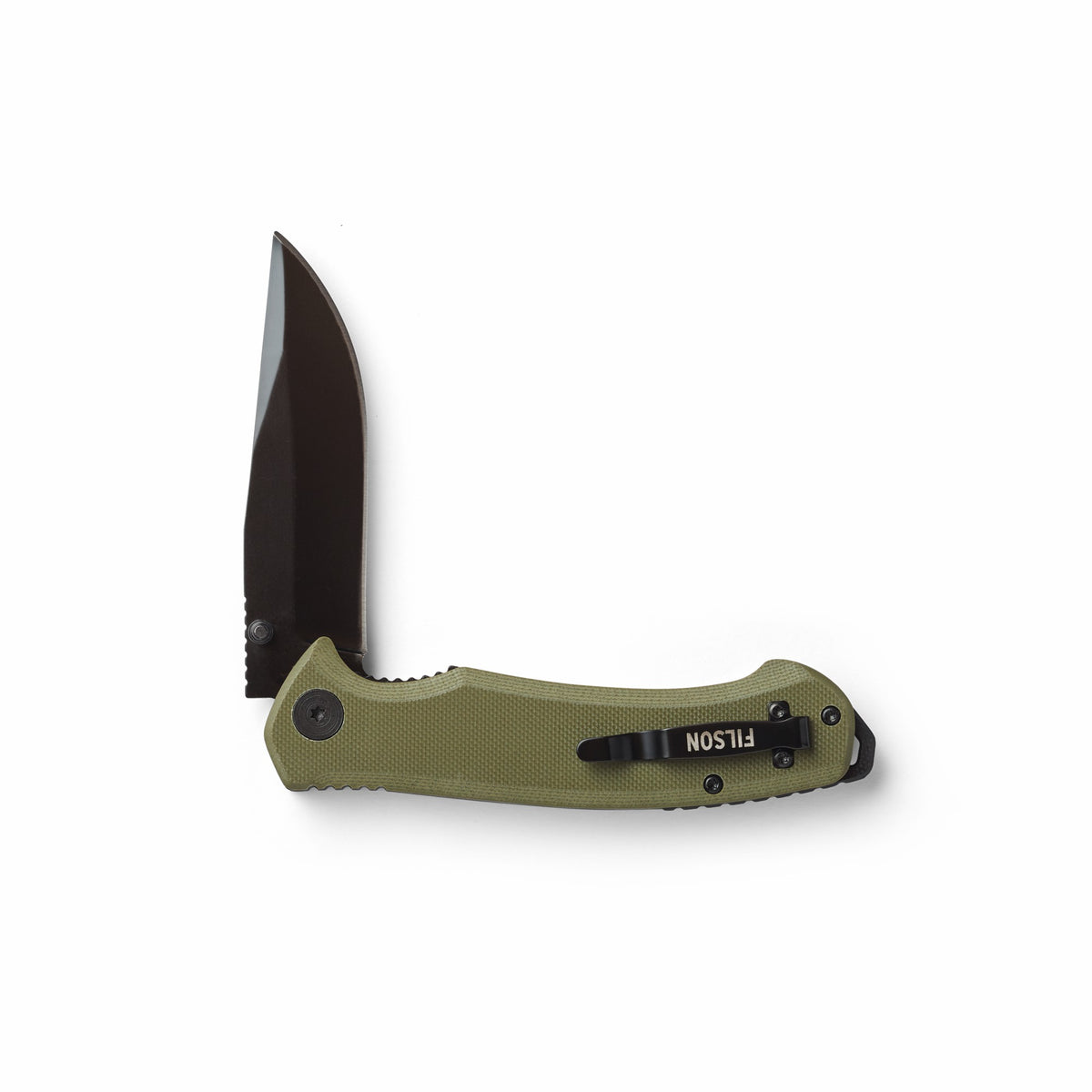 Filson Featured / Assisted Opening Knife - Olive/black