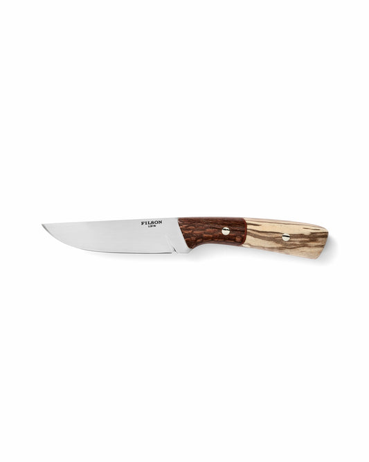Filson Classic / Graycloud Tracker Knife - Spalted Alder / Leopardwood