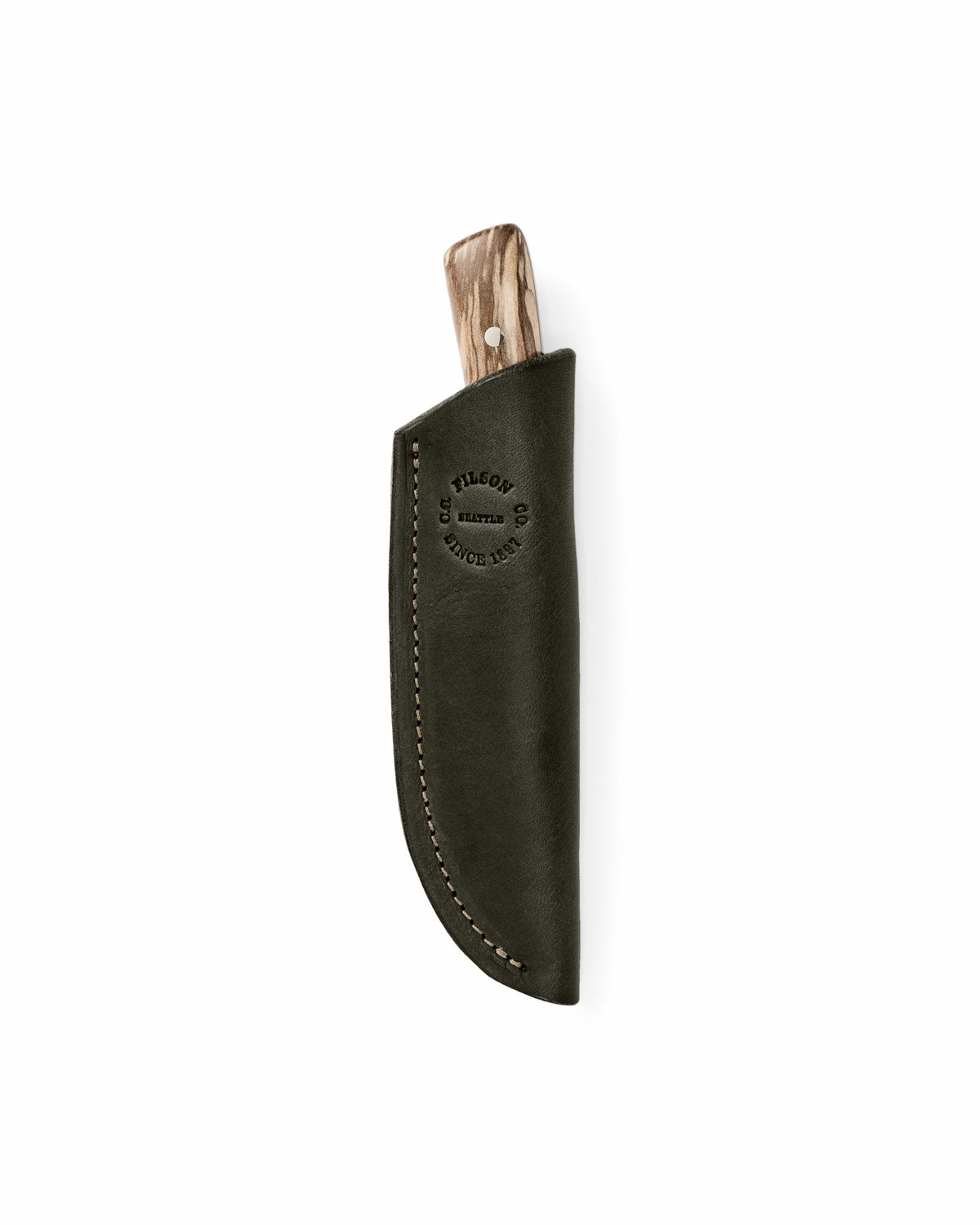 Filson Classic / Graycloud Tracker Knife - Spalted Alder / Leopardwood