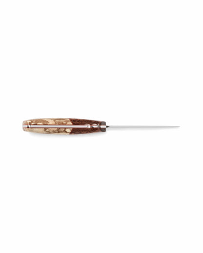 Filson Classic / Graycloud Tracker Knife - Spalted Alder / Leopardwood